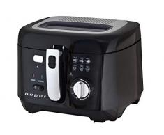 BEPER 90.655 Friteuse Electrique, 1800 W, 2.5 liters, Noir