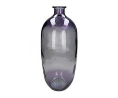 J. Kersten Vase en Verre Violet 19 x 19 x 45 cm