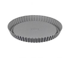 Kaiser 2300659695 Moule à Tarte aux Fruits Inspiration, Acier, Noir, 28 x 28 x 8 cm