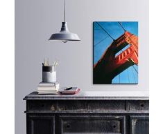 Bonamaison DÃ©coration Murale Impression sur Toile, Dimensions: 50 x 70 Cm - ConÃ§u et fabriquÃ© en Turquie