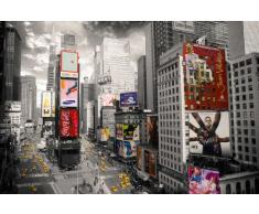 499363 Empire Poster New York Times Square 2 sur Panneau MDF 90 x 60 cm-fourni