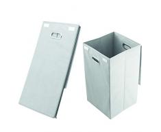 Harper Panier Ã Linge Pliable avec Couvercle Et PoignÃ©es Modele COB 250, Textile, Multicolor, Taille Unique