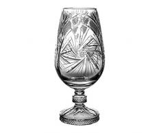 Crystaljulia 5894 Vase en cristal au plomb Transparent