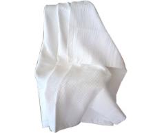 Linder 0507/29/841/150 Nid dabeille Plaid Coton Ãcru Clair 150 x 150 cm