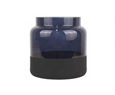 pt, Living PT3401BL Vases, Verre, Bleu foncÃ©, D 15 cm
