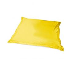 Pushbag Pouf, Polyester, Jaune, 170 x 140 cm