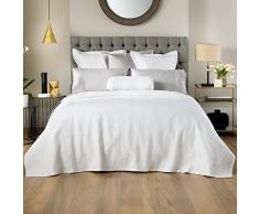 Sheridan 91 x 190 x 43 cm 100% Polyester Simple christobel Lit Matelassé, Blanc