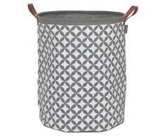 Sealskin 362302012Â Panier Ã Linge Diamonds Panier Ã Linge, Plastique, Gris, 50Â x 40Â x 40Â cm