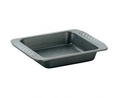 Kela 11770 Lea Plat à Gratin Métal Gris 27,50 x 23 x 4,50 cm