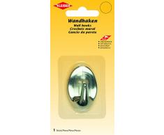 Kleiber Autocollant Crochet Mural X1Â Argent