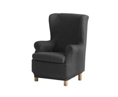 Eysa Ulises élastique Repose-téte Housse de Fauteuil Couleur 06-Gris, Polyester Coton, 37x5x29 cm