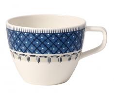 Villeroy & Boch Casale Blu Tasse à café, 250 ml, Porcelaine Premium, Blanc/Bleu