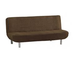 Eysa Aquiles Elastique Clic Clac Housse de Canapé, Polyester Coton, Marron, 37x29x9 cm