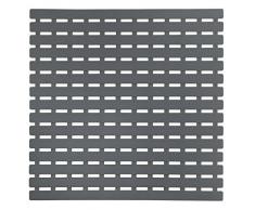 WENKO DIE BESSERE IDEE Tapis de Douche Arinos Gris