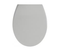 Wenko 22402100 Abattant WC Samos, Duroplast, Easy Close, Gris clair
