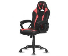 Spirit of Gamer FIGHTER Fauteuil Gamer, Polyuréthane, Rouge, 67 x 70 x 129 cm SOG-GCFRE