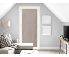 Soleil docre Panama Brise Bise Coton Gris 45 x 90 cm