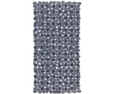 Wenko 22501100 Tapis de bain Paradise anthracite 71x36cm, Plastique, 42,5 x 6 x 6 cm