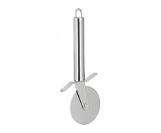 Relaxdays 10022557 Roulette INOX découpe Coupe-Pizza Manche Couteau à Pate, argenté, Acier Inoxydable, Silber, 19,5 x 7 x 2 cm