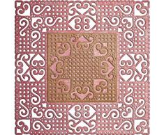Cercles Lynn Designs Napperon Die Lords Et Des Communes, Carré 4 0.125-inch x 4 0.125-inch, acrylique, multicolore