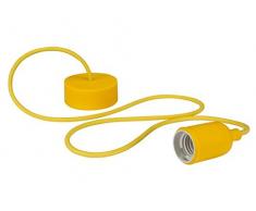 Velleman LAMPH01Y Luminaire Design à Suspension en Cordage Verre Jaune