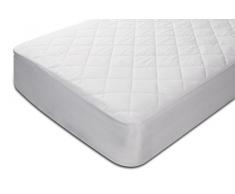 Pikolin home - Protège-matelas matelassé hypoallergénique et anti-acariens, imperméable et respirant. 150x200 cm. Lit 150. Toutes les mesures