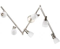 OSRAM - Applique Plafonnier LED - 6 Spots orientables - 6 Ampoules G9 2W Equivalent 20W Incluse - Blanc Chaud 2700K