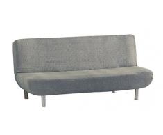 Eysa Aquiles Elastique Clic Clac Housse de Canapé, Polyester Coton, Gris, 37x29x9 cm