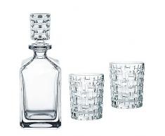 Spiegelau & Nachtmann 103292 Set de 2 Bols en Verre Cristal Bossa Nova 18 cm, Verre de Cristal, Cristal Transparent, 20.7 x 25.4 x 10.3 cm