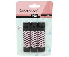 Maildor creadhesiv Bâtons de Colle, Transparent, 8 G, Lot de 3