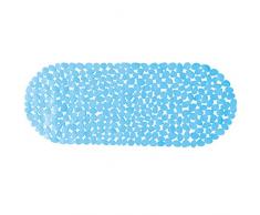 MSV 2108475 Galets Tapis à Baignoire Bleu 39 x 99 cm