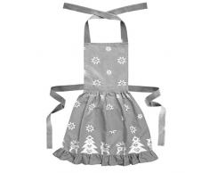 Ragged Rose Betty Tablier de Sapin, Gris Argent