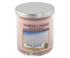 Yankee Candle bougie petite colonne « Sable rose », rose