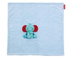 FISHER PRICE Couverture Super Douce pour Bébé Motif Éléphant