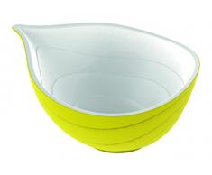 Zak designs 2263-0321 Bol en Forme Oignon Plastique Or/Blanc 18 cm