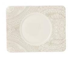 Villeroy & Boch quinsai Jardin Soucoupe pour Tasse à thé, Porcelaine, Multicolore, 17 x 14 cm