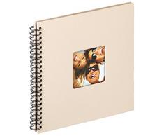 Walther Album Photo à Spirales Fun Design 30  X 30  cm  -  Structure Album Photo Couverture, Sable, 32  X 30  cm