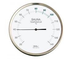 Fischer sauna, thermomètre, Acier inoxydable, 130 x 130 mm