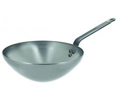 DE BUYER -5618.32 -wok mineral b anse face a la queue ø32cm