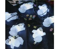 Star Guirlande lumineuse 728â81, Halloween, plastique, blanc, 2,5Â x 210.0Â x 7.0Â cm