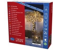 Konstsmide 3613-800 Guirlande Lumineuse à Micro LED, Plastique/,, 12 W, Or