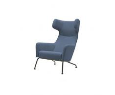 Softline Fauteuil HAVANA Ã oreilles en bleu