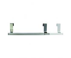 JE CHERCHE UNE IDEE KB5764 Patere Extensibles 25 Ã 40 cm, INOX, Gris, 40 x 10 x 8 cm