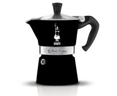 Bialetti 04-4952 Cafetière, Aluminium, Noir, 3 Tasses