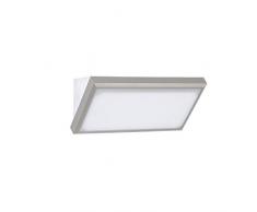 V-TAC Lampe LED Murale 20 W, 1000 LM, lumière Chaude 110°, Forme rectangulaire extérieur Ip65