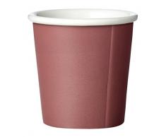 Viva Scandinavia - Anna - Tasse en Porcelaine Rouge Brique 0,80 ml