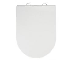 Wenko 22414100 Abattant WC Calla Blanc, Thermoplastique, 47,5 x 5,5 x 37 cm