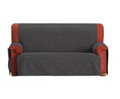 Eysa Dream Non-élastique Housse de canapé 2 Places Couleur 06-Gris, Chenille, 37x5x29 cm