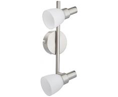 OSRAM - Applique Plafonnier LED - 2 Spots orientables - 2 Ampoules G9 2W Equivalent 20W Incluse - Blanc Chaud 2700K