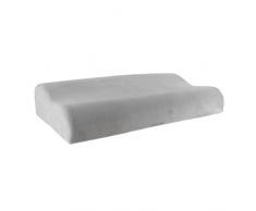 sensly SB83932 Oreiller à Mémoire de Forme, PU, Gris, 50 x 29 x 10 cm